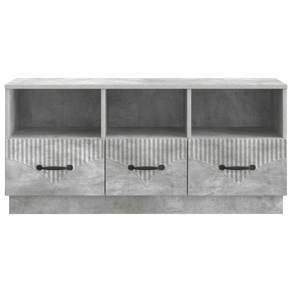 vidaXL Szafka pod telewizor Betonowy szary 102 x 34,5 x 47 cm