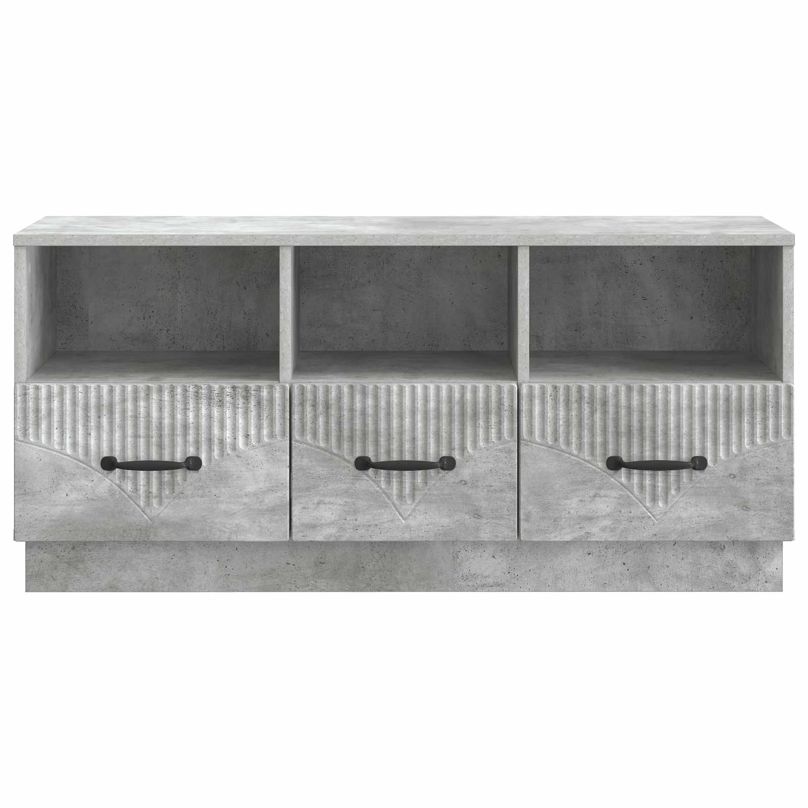 vidaXL Szafka pod telewizor Betonowy szary 102 x 34,5 x 47 cm