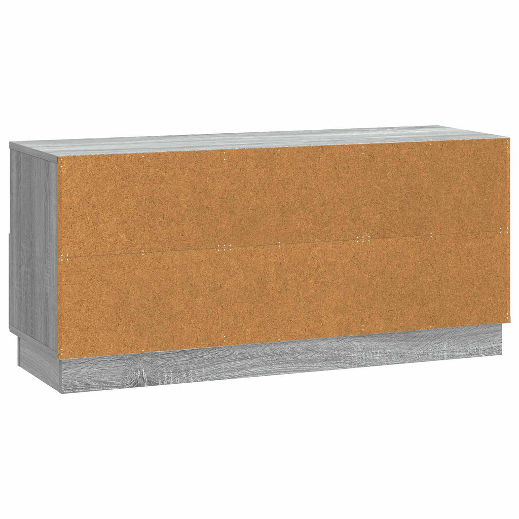 vidaXL Szafka pod telewizor z szufladą Szary Sonoma 102 x 34,5 x 47 cm