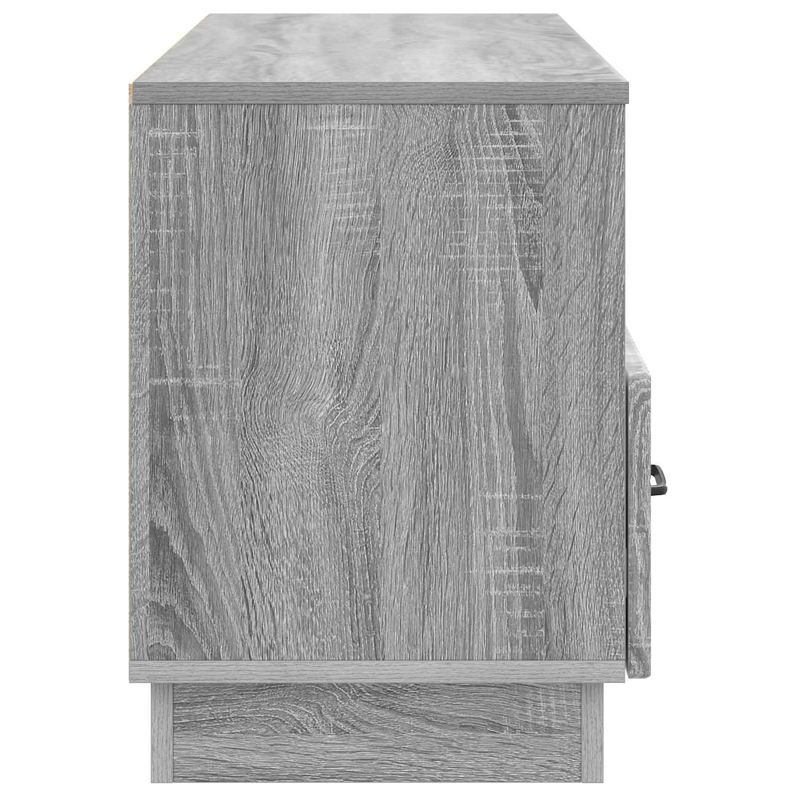vidaXL Szafka pod telewizor z szufladą Szary Sonoma 102 x 34,5 x 47 cm