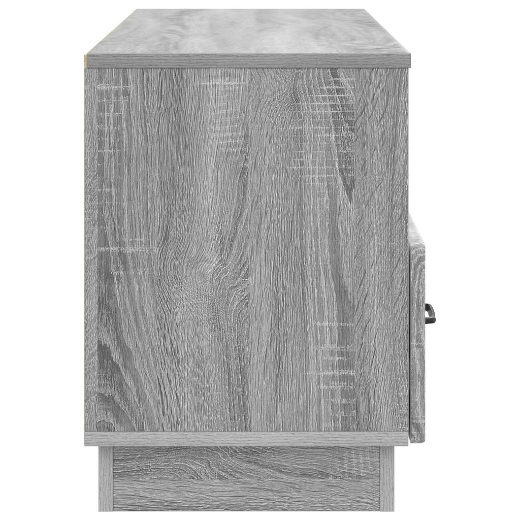 vidaXL Szafka pod telewizor z szufladą Szary Sonoma 102 x 34,5 x 47 cm