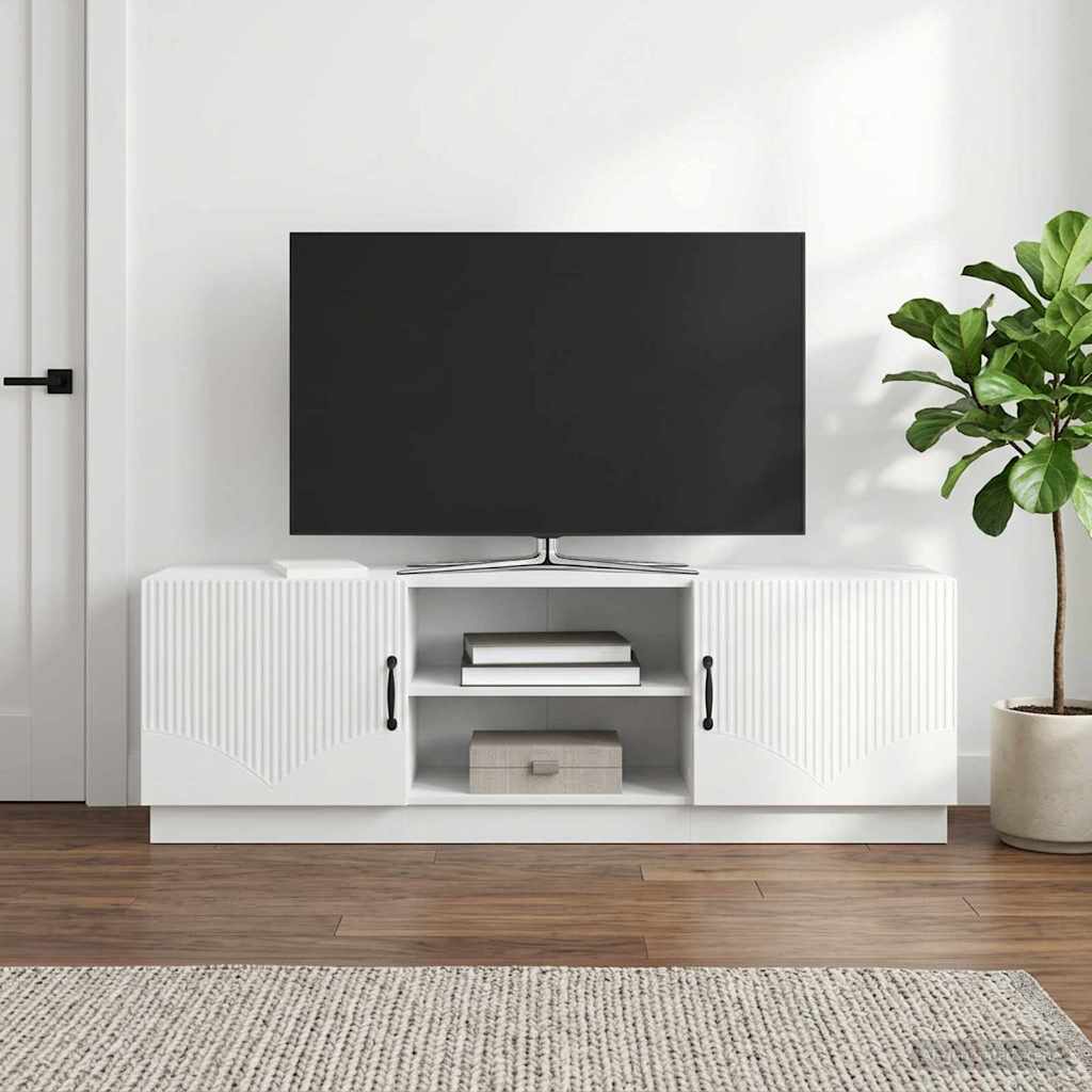 vidaXL Szafka pod telewizor Biały 150 x 31 x 47 cm Drewno inżynieryjne