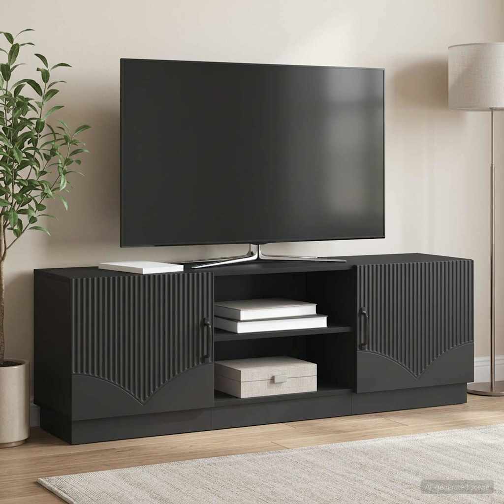 vidaXL Szafka pod telewizor Czarny 150 x 31 x 47 cm