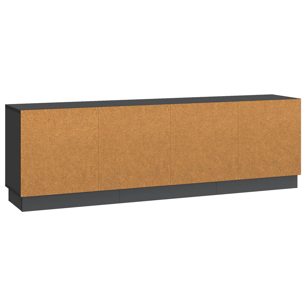 vidaXL Szafka pod telewizor Czarny 150 x 31 x 47 cm