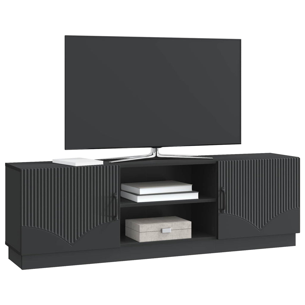 vidaXL Szafka pod telewizor Czarny 150 x 31 x 47 cm