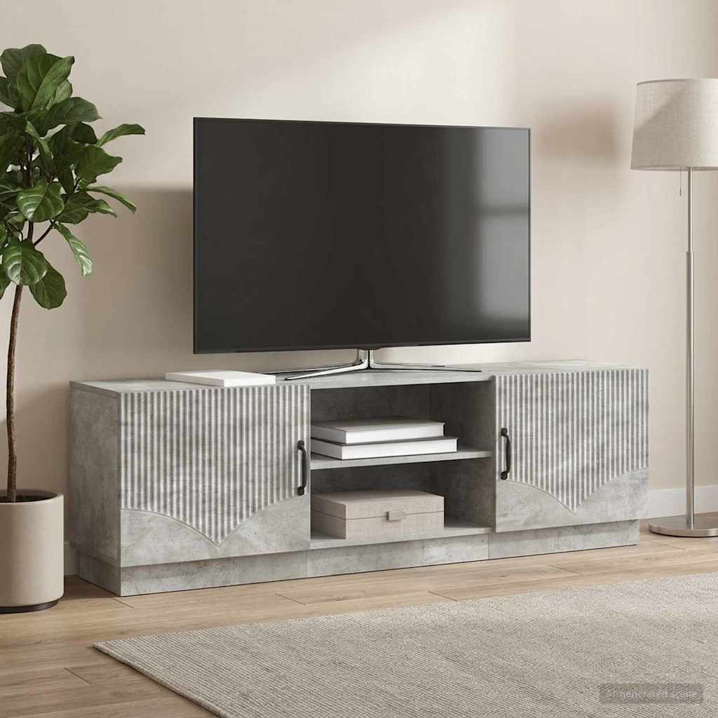 vidaXL Szafka pod telewizor Betonowy szary 150 x 31 x 47 cm