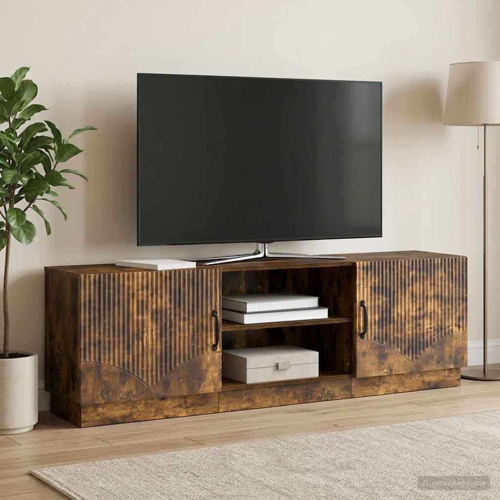 vidaXL Szafka pod telewizor Dąb wędzony 150 x 31 x 47 cm