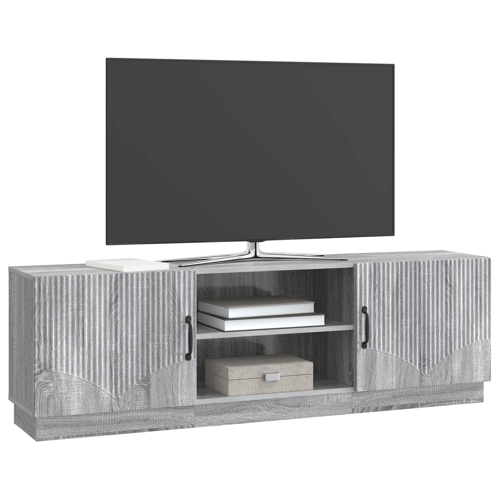 vidaXL Szafka pod telewizor Szary Sonoma 150 x 31 x 47 cm