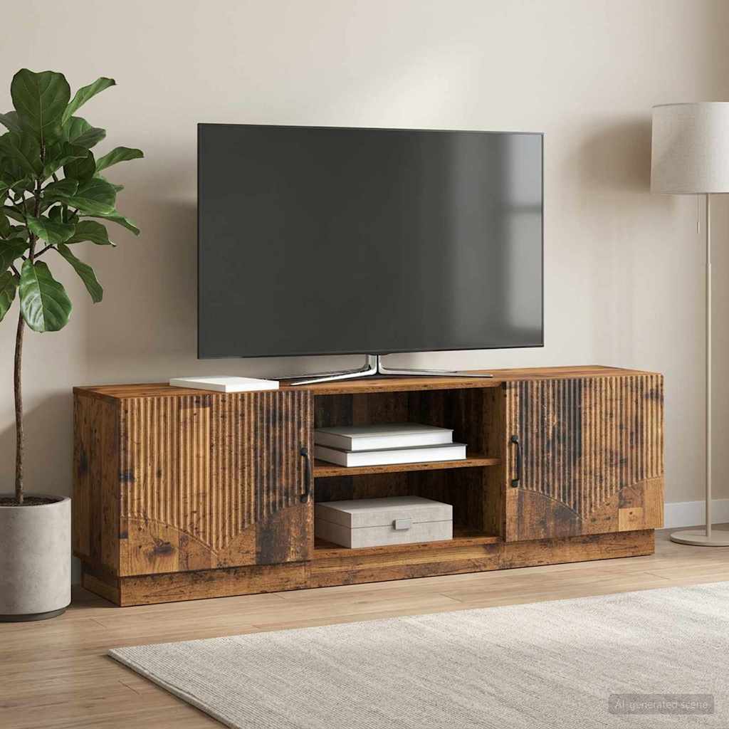 vidaXL Szafka pod telewizor Stare drewno 150 x 31 x 47 cm