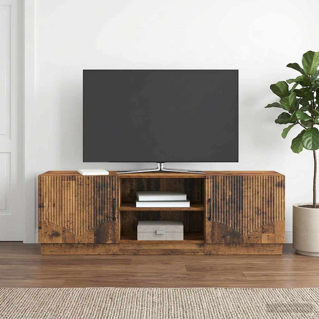 vidaXL Szafka pod telewizor Stare drewno 150 x 31 x 47 cm