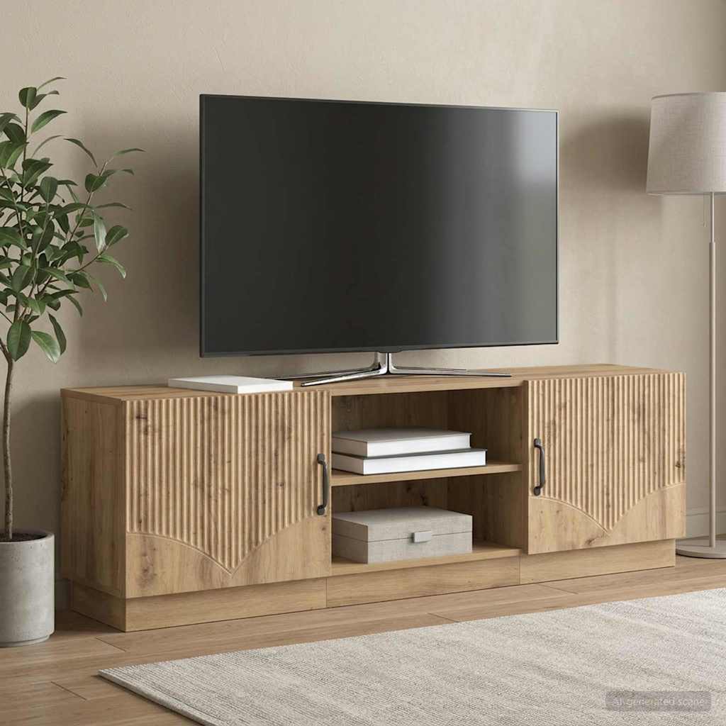 vidaXL Szafka pod telewizor 150 x 31 x 47 cm Dąb artisan