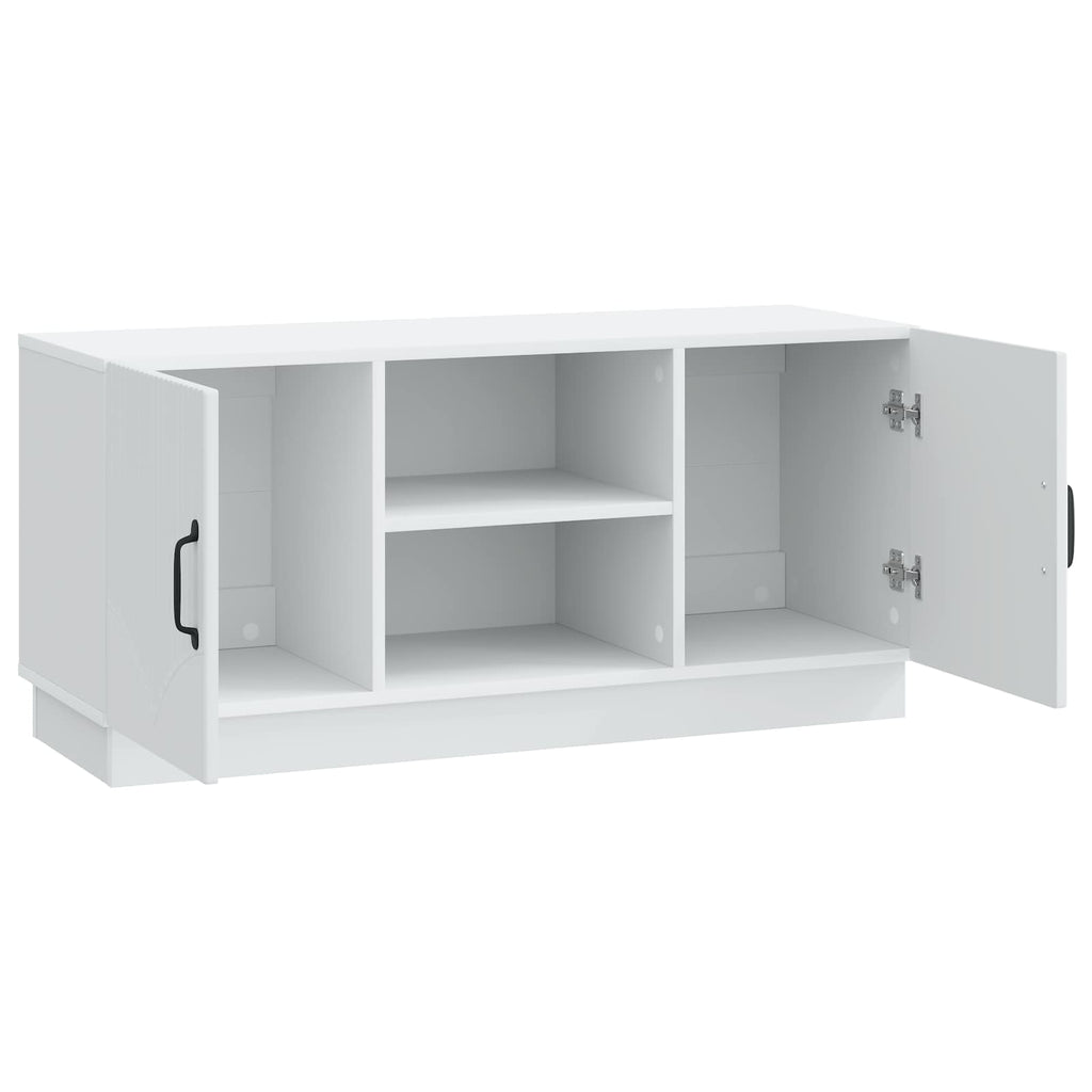 vidaXL Szafka pod telewizor Biały 102 x 34,5 x 47 cm
