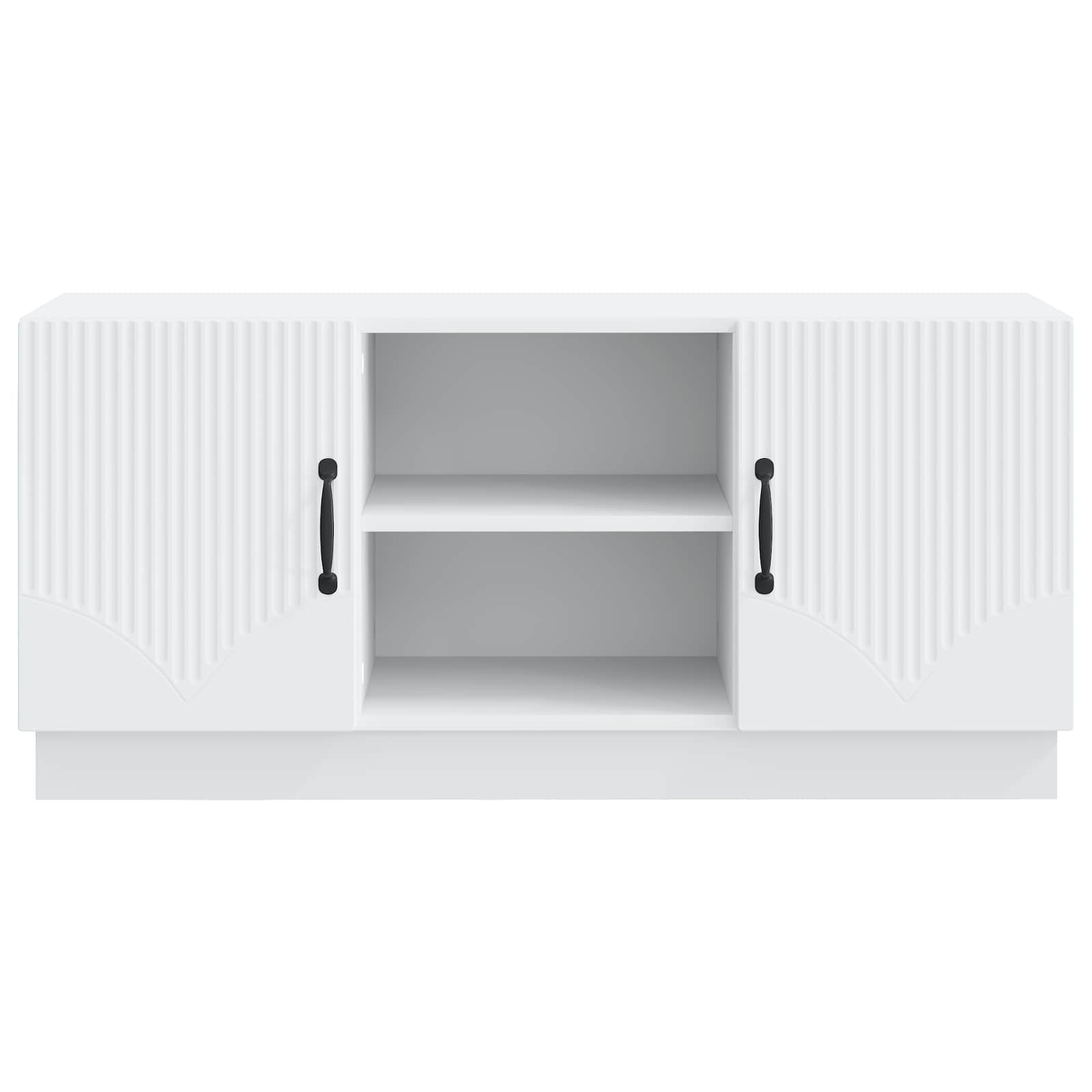 vidaXL Szafka pod telewizor Biały 102 x 34,5 x 47 cm