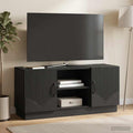 vidaXL Szafka pod telewizor Czarny 102 x 34,5 x 47 cm
