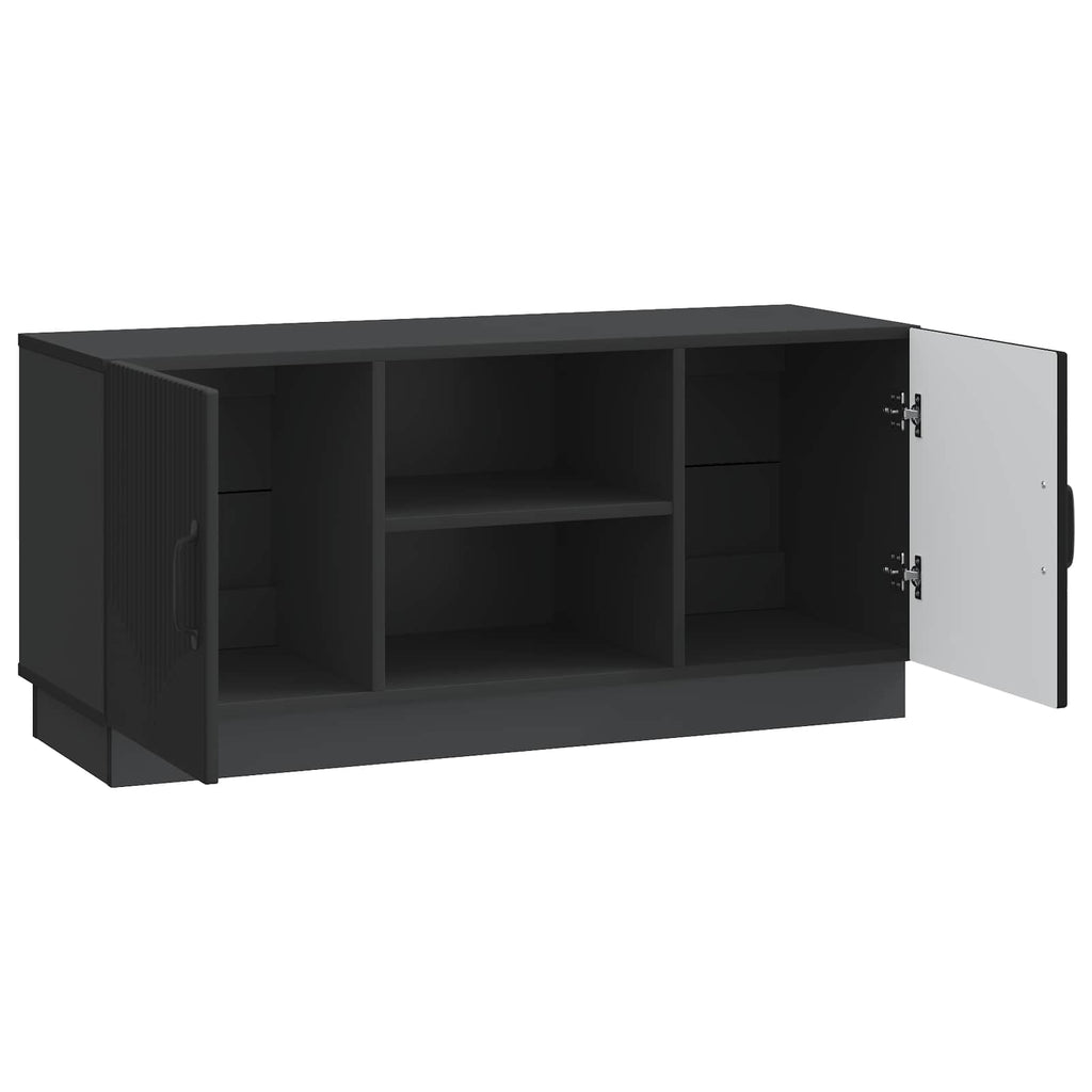 vidaXL Szafka pod telewizor Czarny 102 x 34,5 x 47 cm