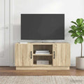 vidaXL Szafka pod telewizor dąb Sonoma 102 x 34,5 x 47 cm