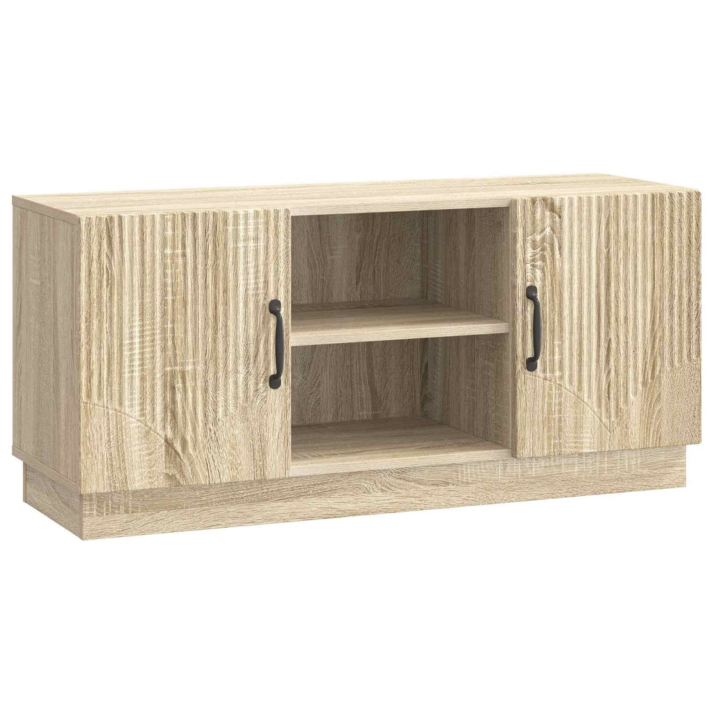 vidaXL Szafka pod telewizor dąb Sonoma 102 x 34,5 x 47 cm