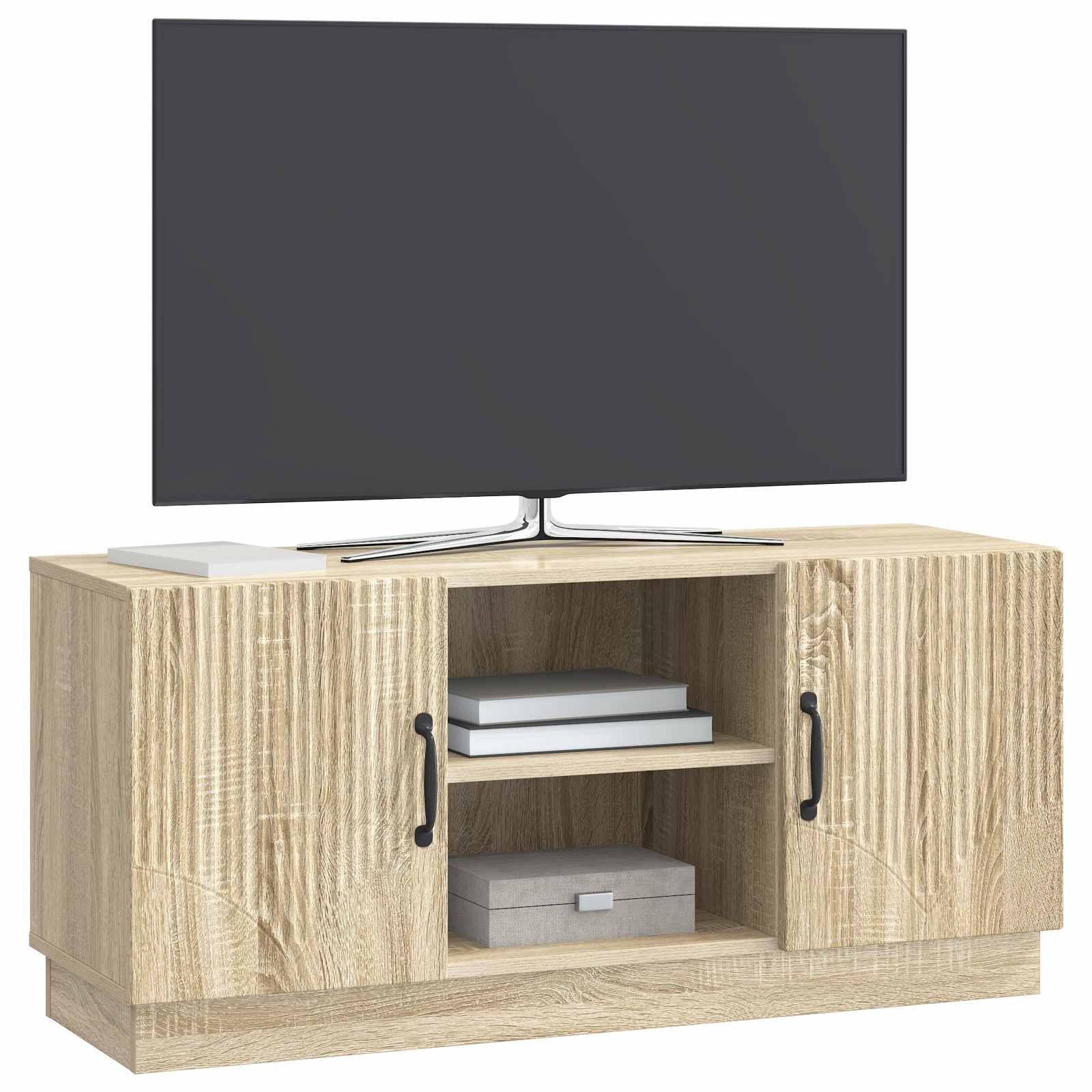 vidaXL Szafka pod telewizor dąb Sonoma 102 x 34,5 x 47 cm