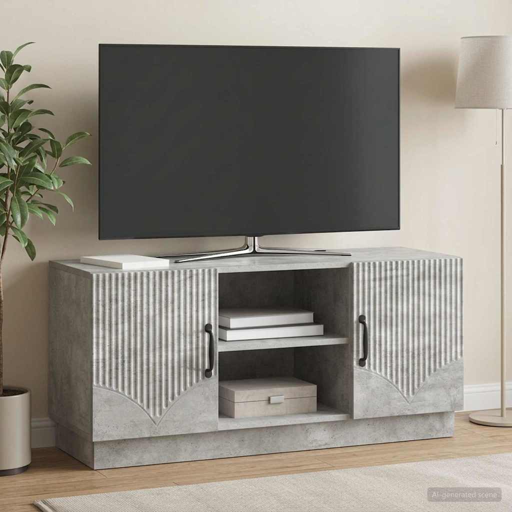 vidaXL Szafka pod telewizor Betonowy szary 102 x 34,5 x 47 cm