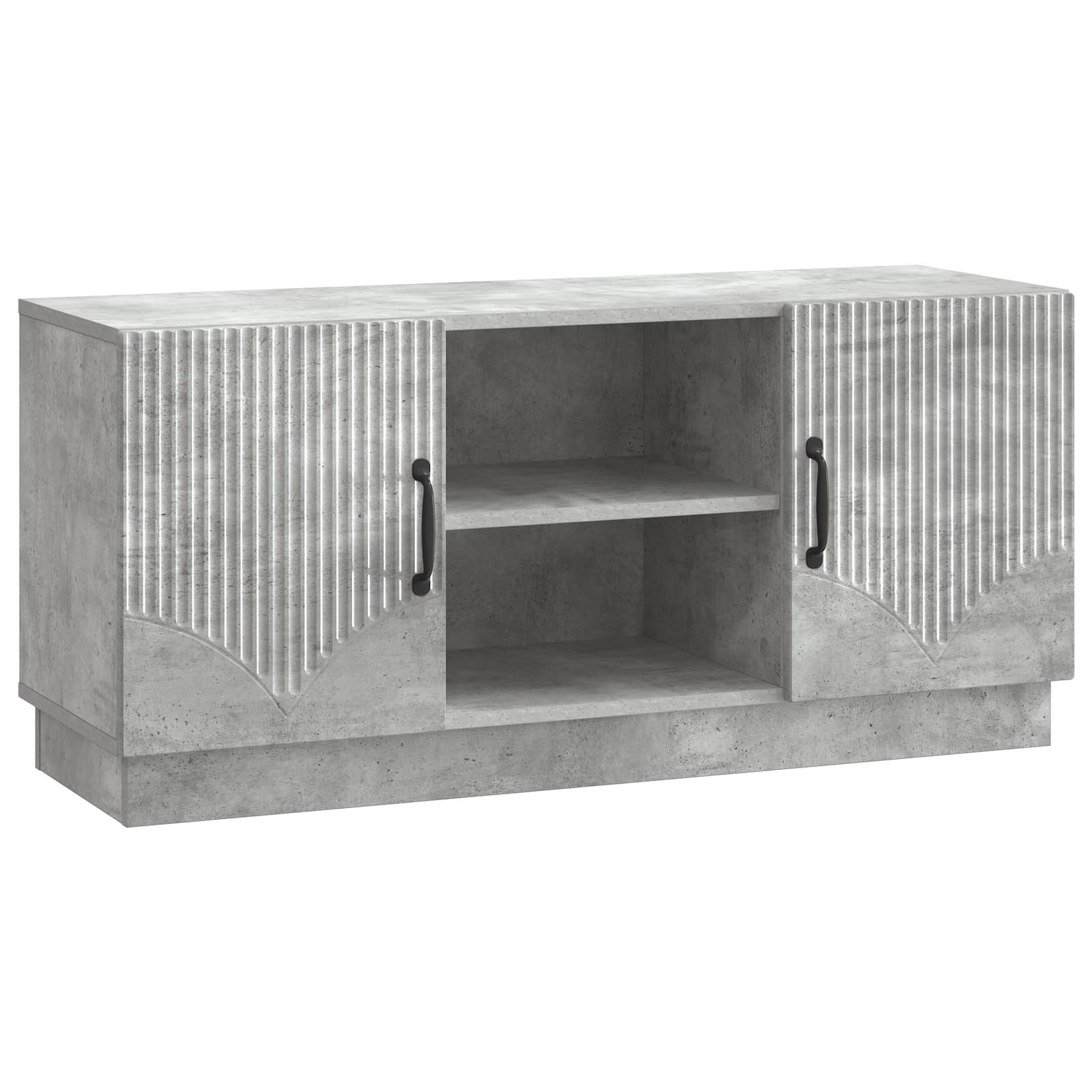 vidaXL Szafka pod telewizor Betonowy szary 102 x 34,5 x 47 cm