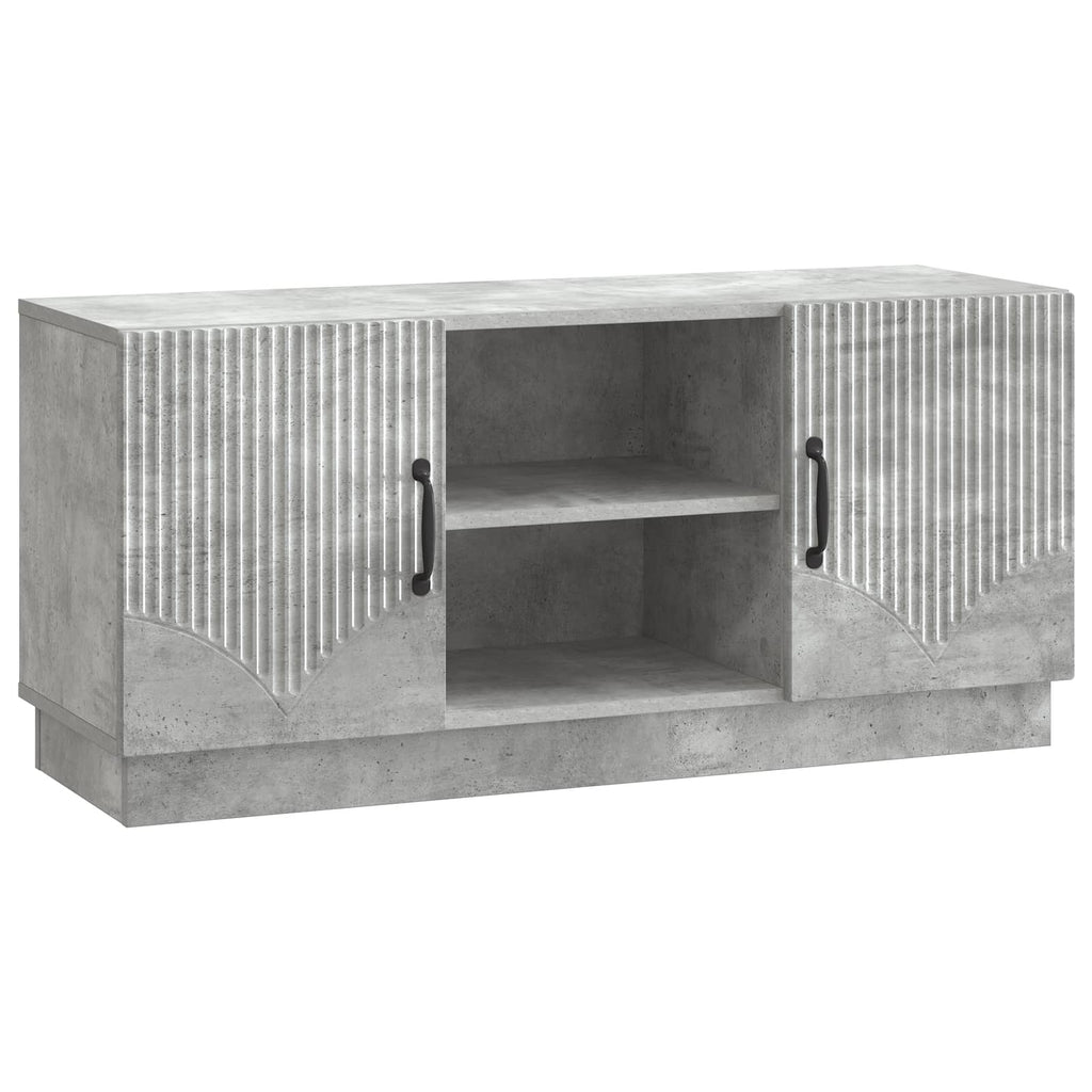 vidaXL Szafka pod telewizor Betonowy szary 102 x 34,5 x 47 cm