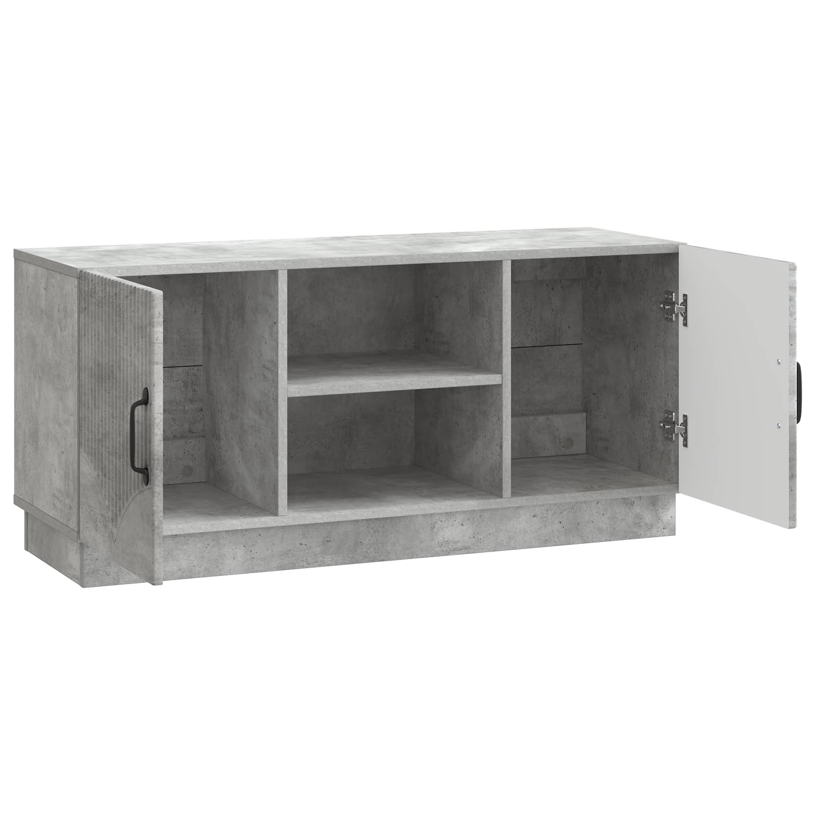 vidaXL Szafka pod telewizor Betonowy szary 102 x 34,5 x 47 cm