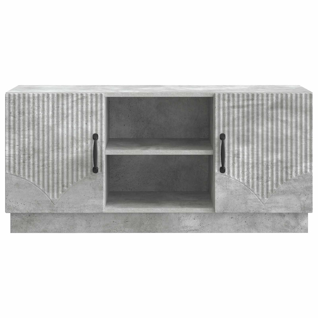 vidaXL Szafka pod telewizor Betonowy szary 102 x 34,5 x 47 cm