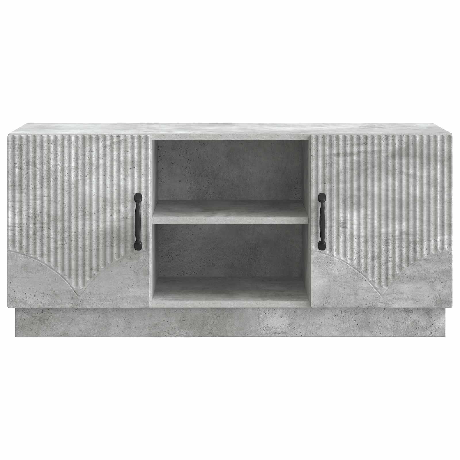 vidaXL Szafka pod telewizor Betonowy szary 102 x 34,5 x 47 cm