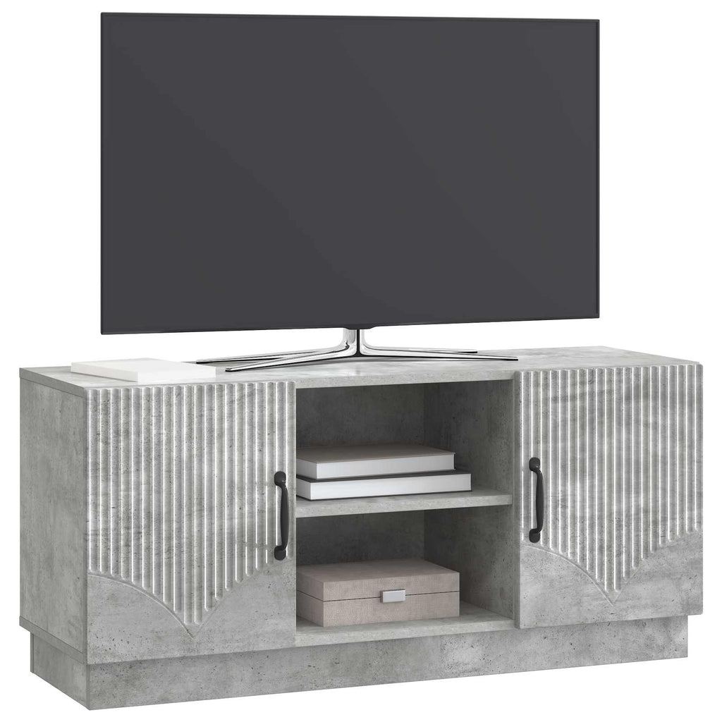 vidaXL Szafka pod telewizor Betonowy szary 102 x 34,5 x 47 cm