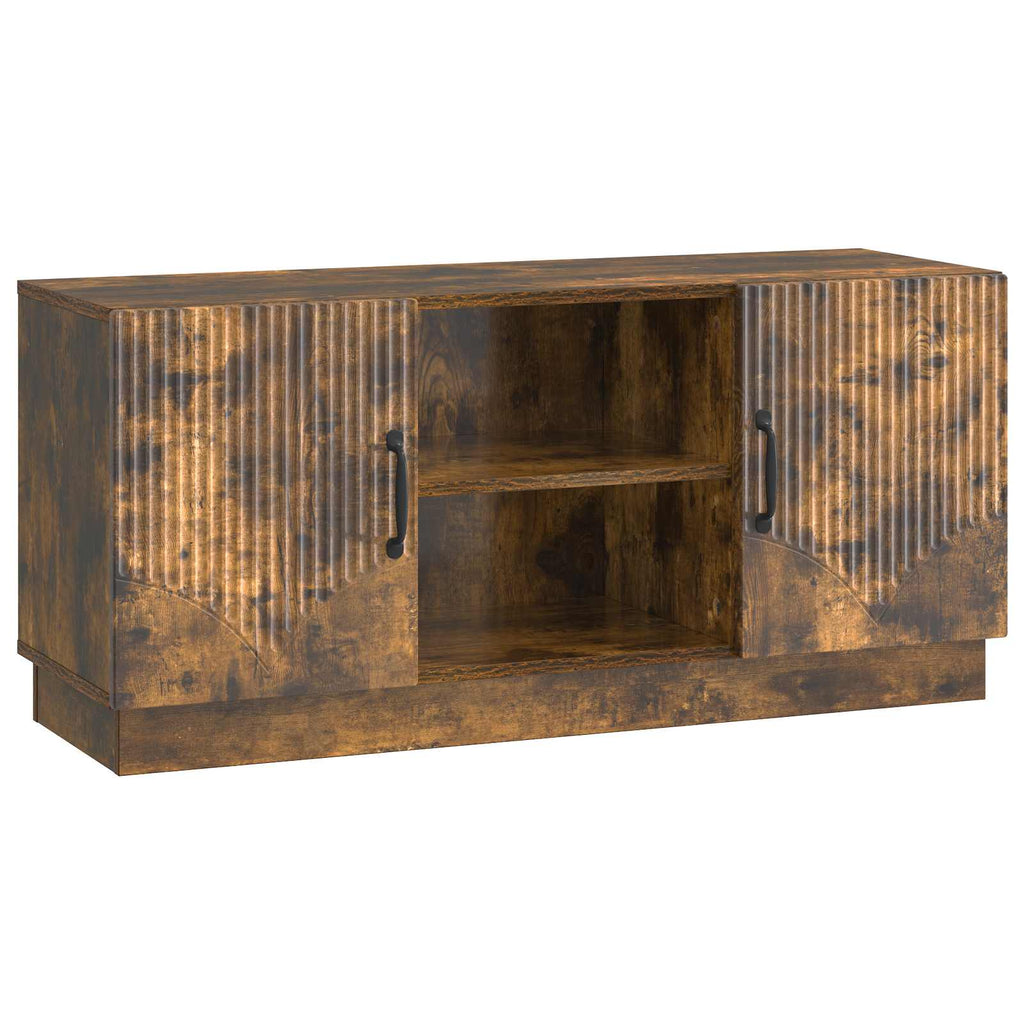 vidaXL Szafka pod telewizor Dąb wędzony 102 x 34,5 x 47 cm