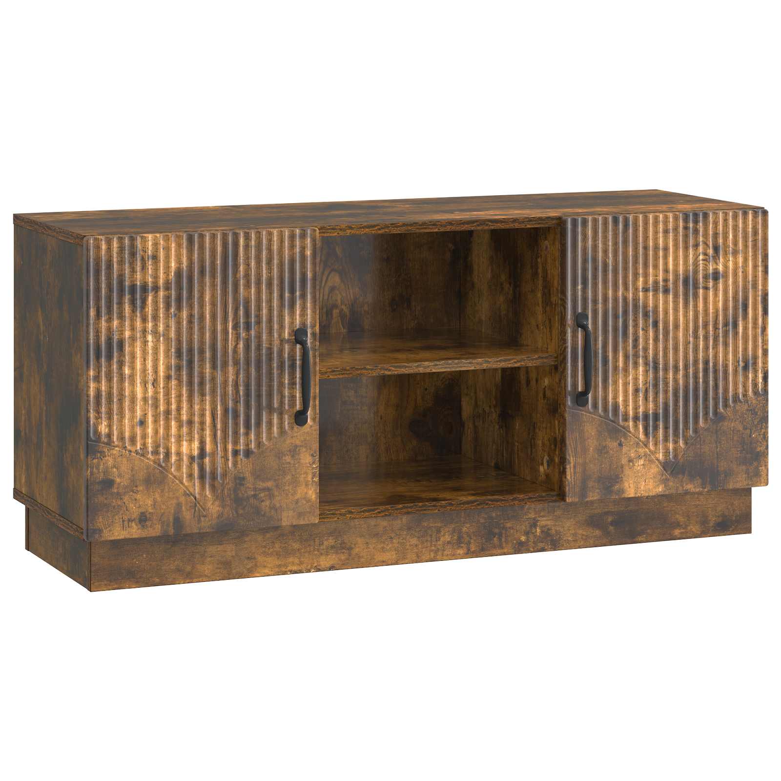 vidaXL Szafka pod telewizor Dąb wędzony 102 x 34,5 x 47 cm