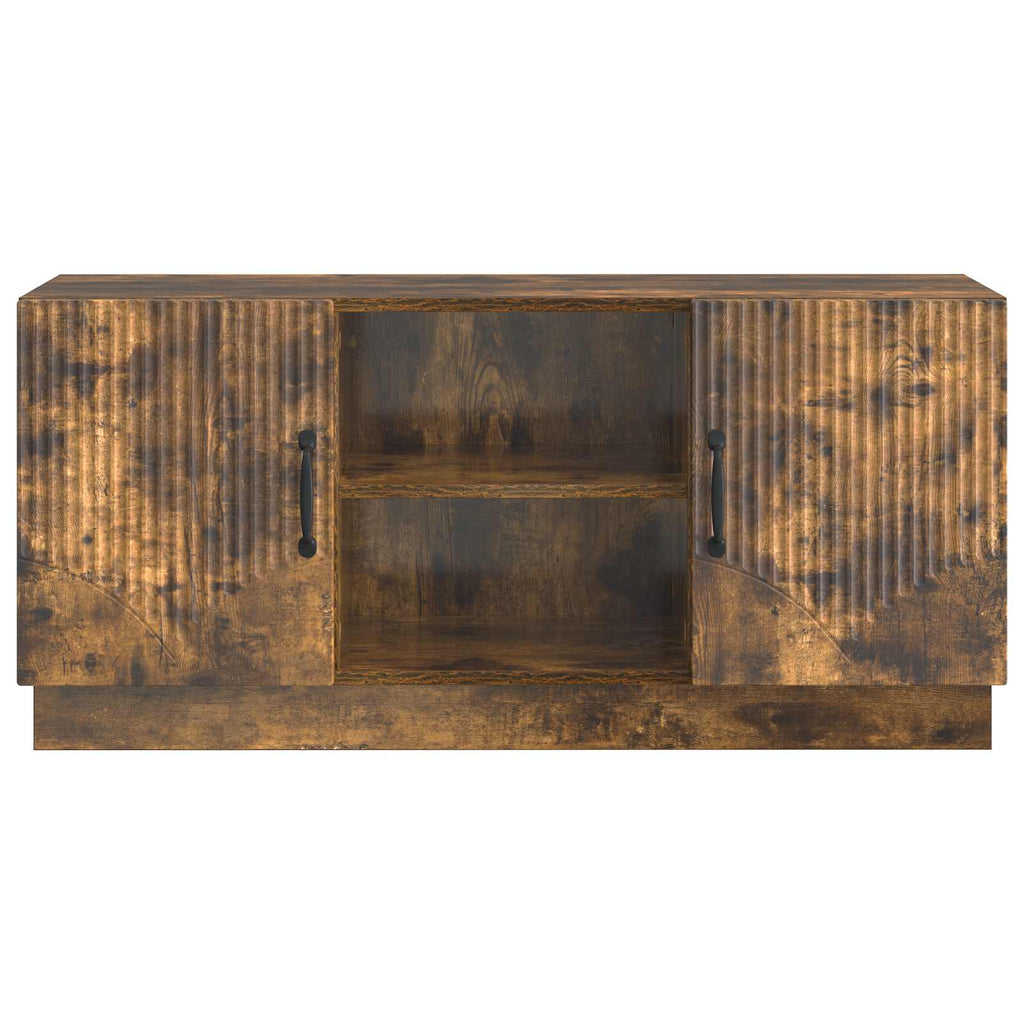 vidaXL Szafka pod telewizor Dąb wędzony 102 x 34,5 x 47 cm