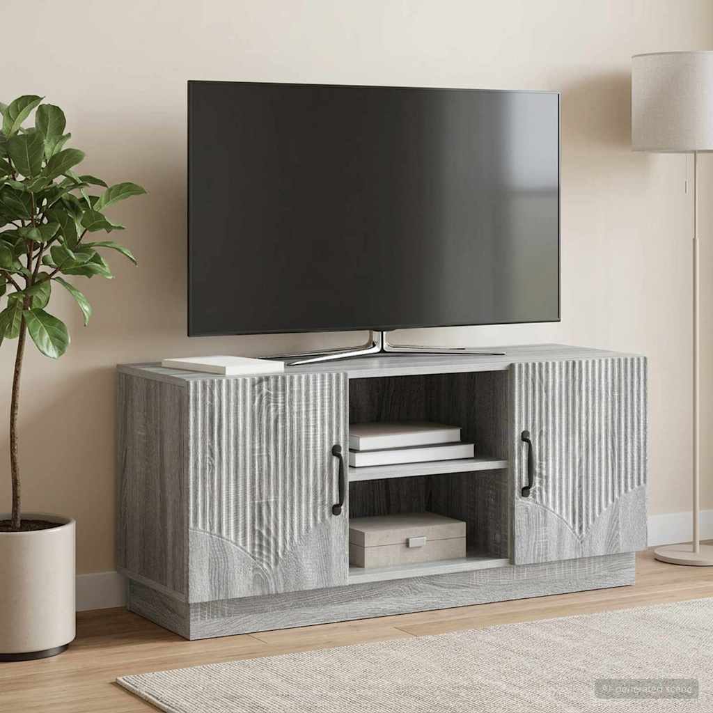 vidaXL Szafka pod telewizor Szary Sonoma 102 x 34,5 x 47 cm