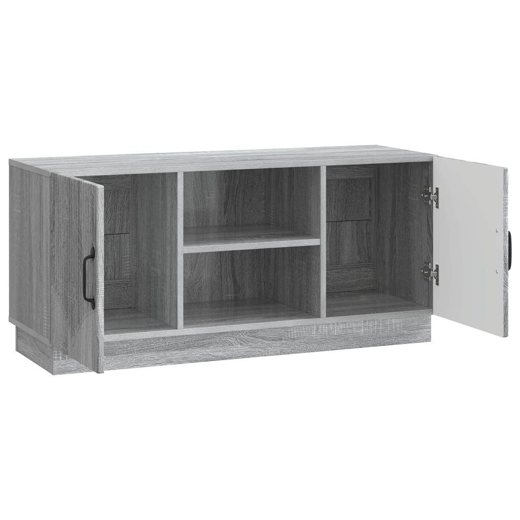 vidaXL Szafka pod telewizor Szary Sonoma 102 x 34,5 x 47 cm