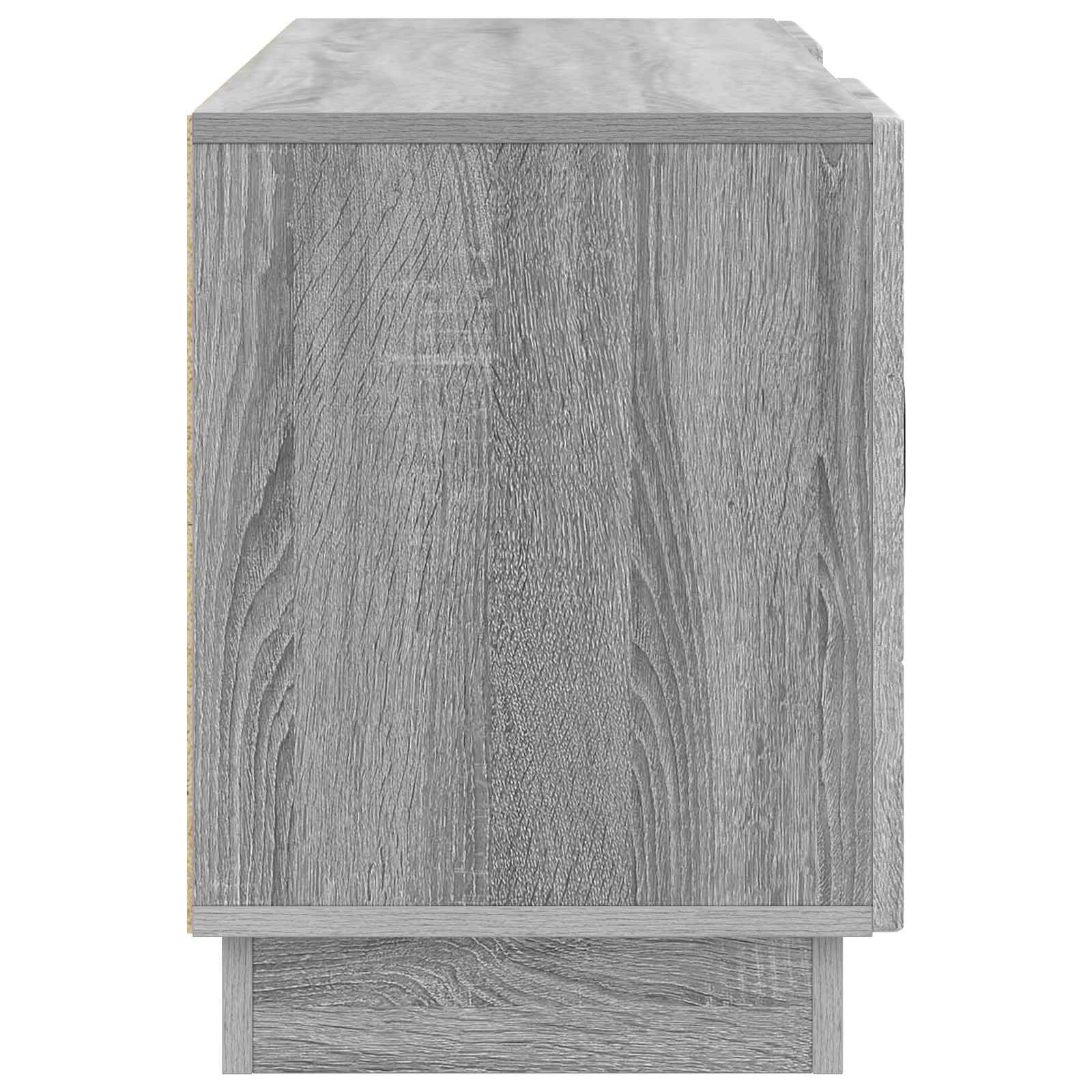 vidaXL Szafka pod telewizor Szary Sonoma 102 x 34,5 x 47 cm