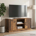 vidaXL Szafka pod telewizor Stare drewno 102 x 34,5 x 47 cm