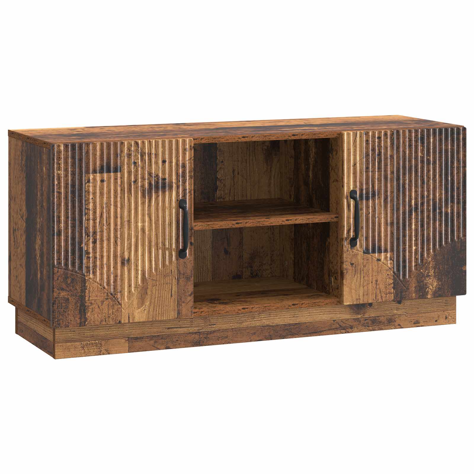 vidaXL Szafka pod telewizor Stare drewno 102 x 34,5 x 47 cm