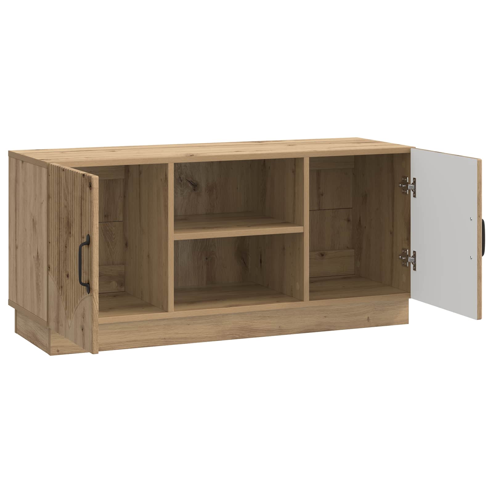 vidaXL Szafka pod telewizor Dąb artisan 102 x 34,5 x 47 cm