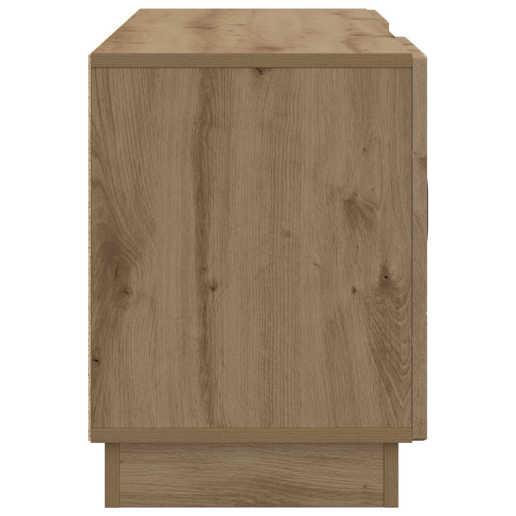vidaXL Szafka pod telewizor Dąb artisan 102 x 34,5 x 47 cm