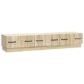 vidaXL Szafka pod telewizor z szufladą dąb Sonoma 147 x 34,5 x 27 cm