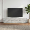 vidaXL Szafka pod telewizor Betonowy szary 147 x 34,5 x 27 cm