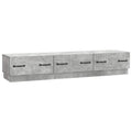 vidaXL Szafka pod telewizor Betonowy szary 147 x 34,5 x 27 cm