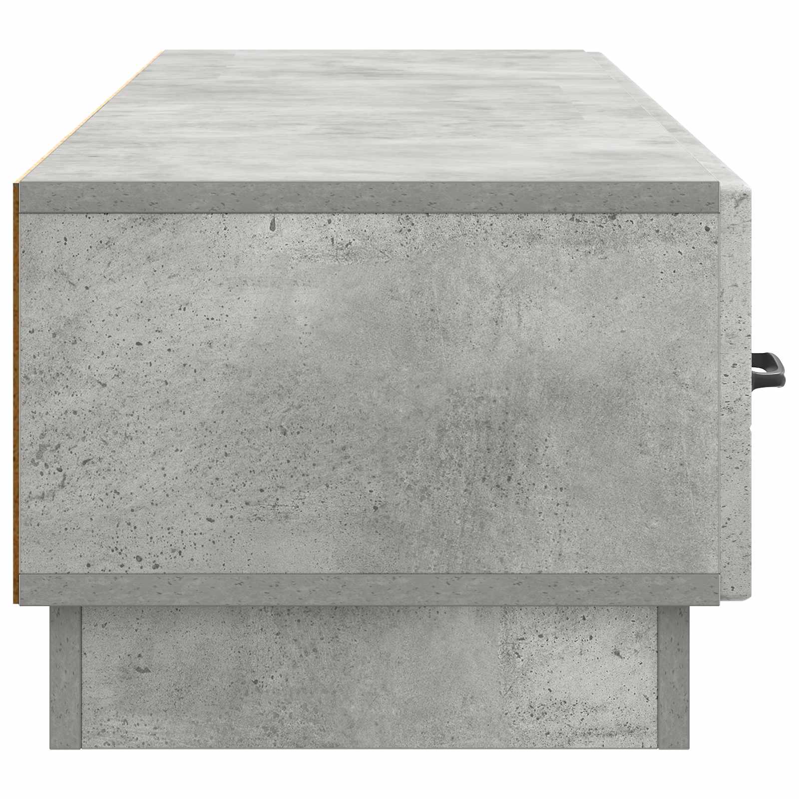 vidaXL Szafka pod telewizor Betonowy szary 147 x 34,5 x 27 cm