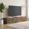 vidaXL Szafka pod telewizor z szufladą Dąb wędzony 147 x 34,5 x 27 cm