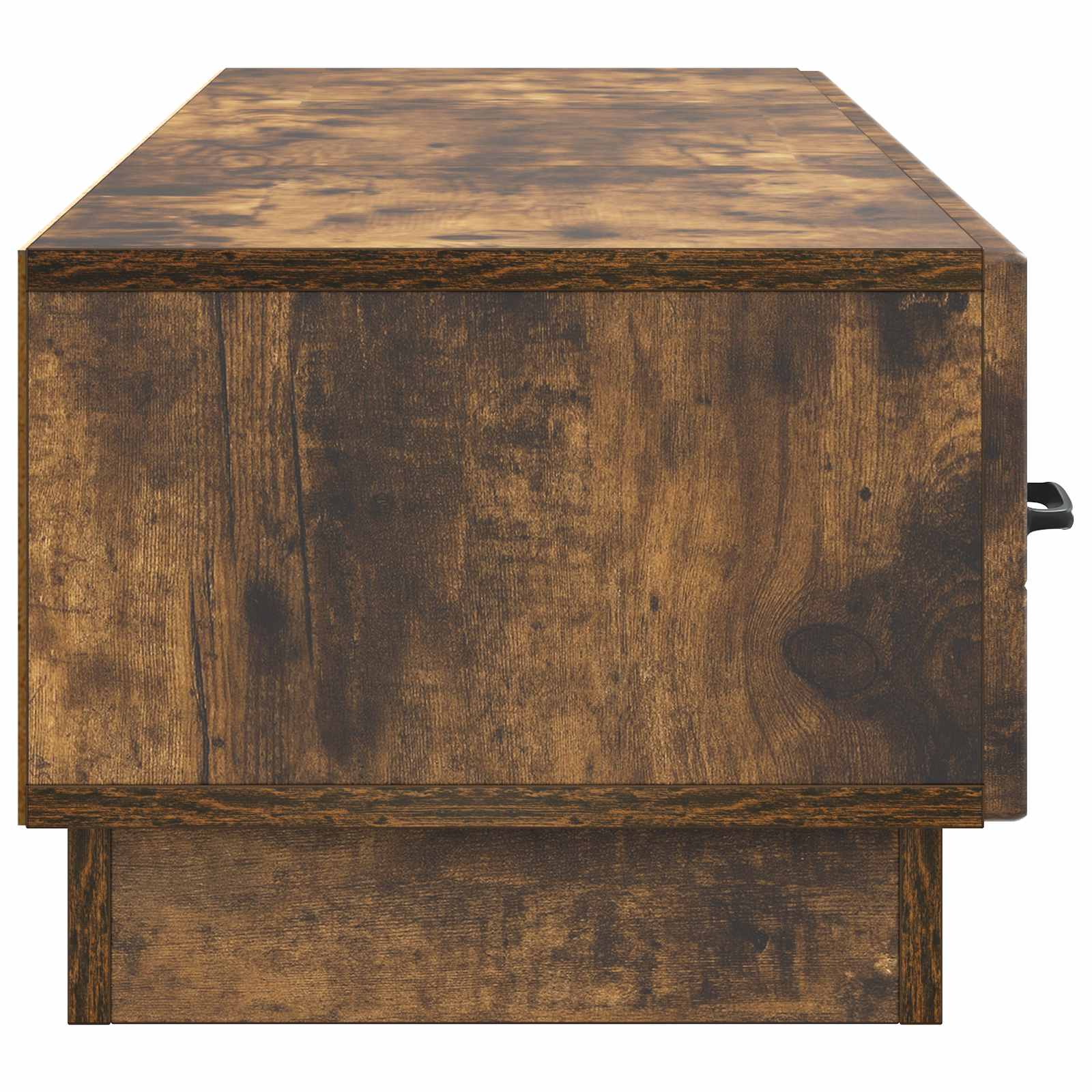 vidaXL Szafka pod telewizor z szufladą Dąb wędzony 147 x 34,5 x 27 cm