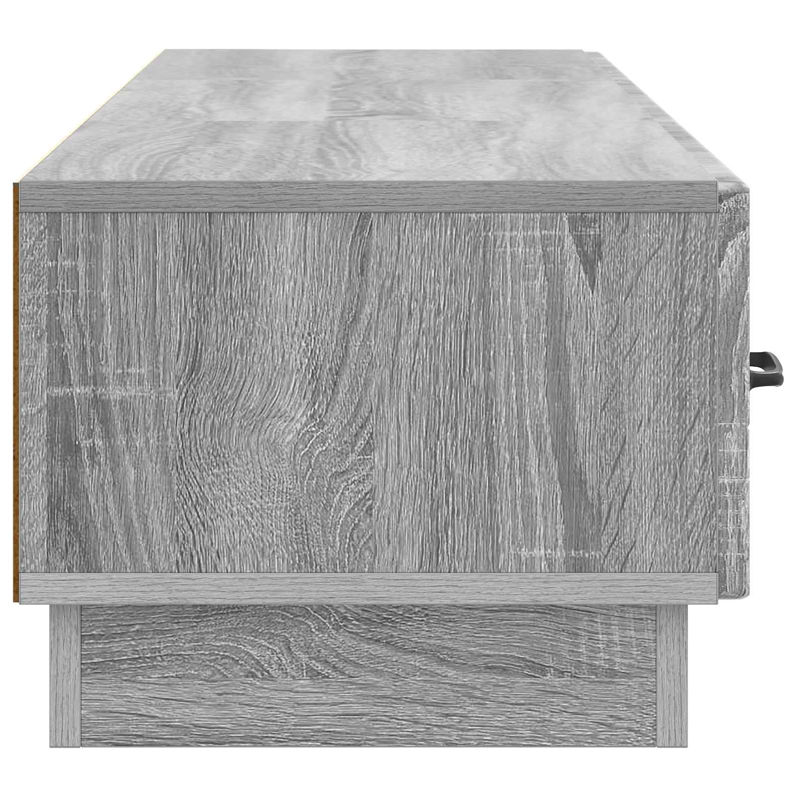 vidaXL Szafka pod telewizor z szufladą Szary Sonoma 147 x 34,5 x 27 cm