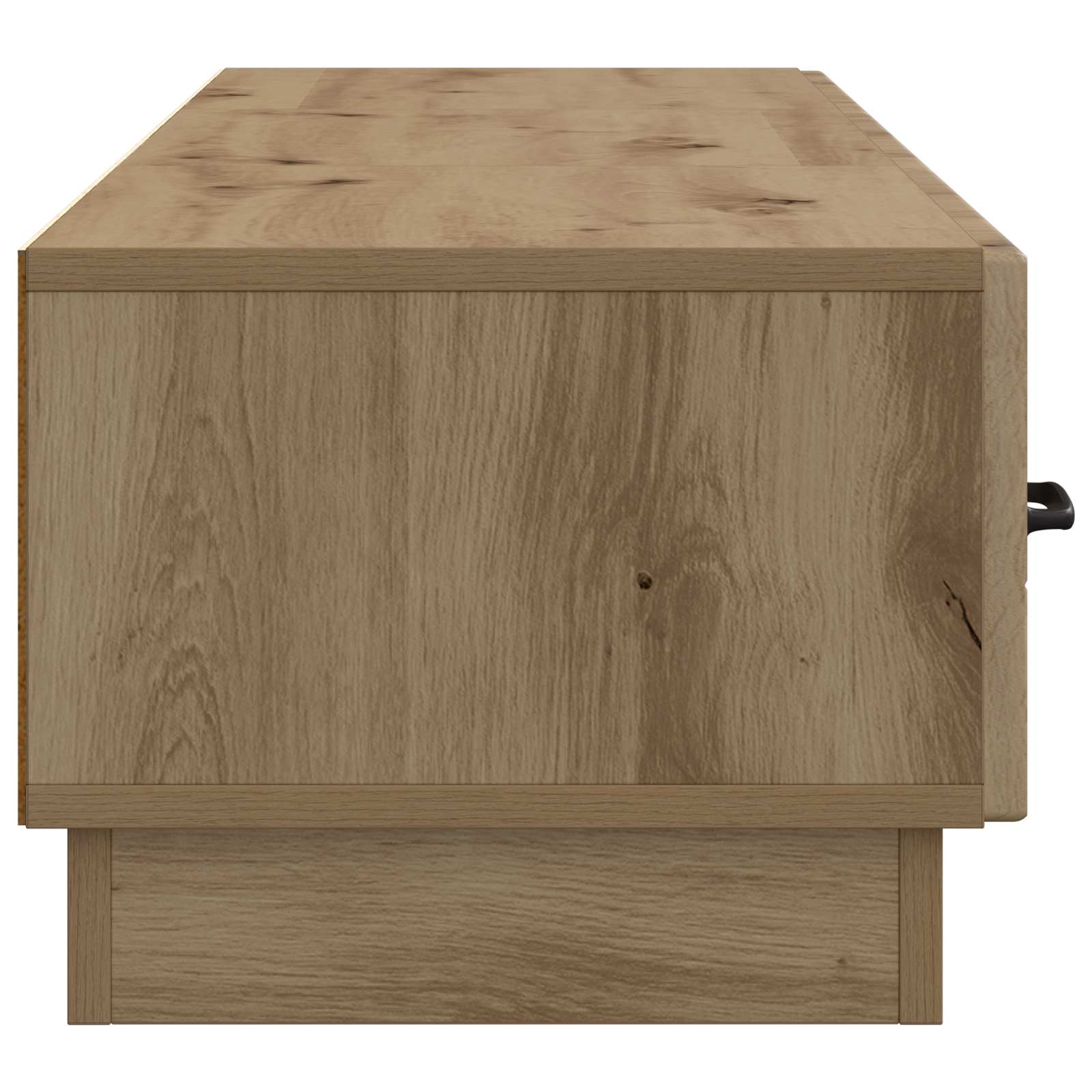 vidaXL Szafka pod telewizor z szufladą Dąb artisan 147 x 34,5 x 27 cm