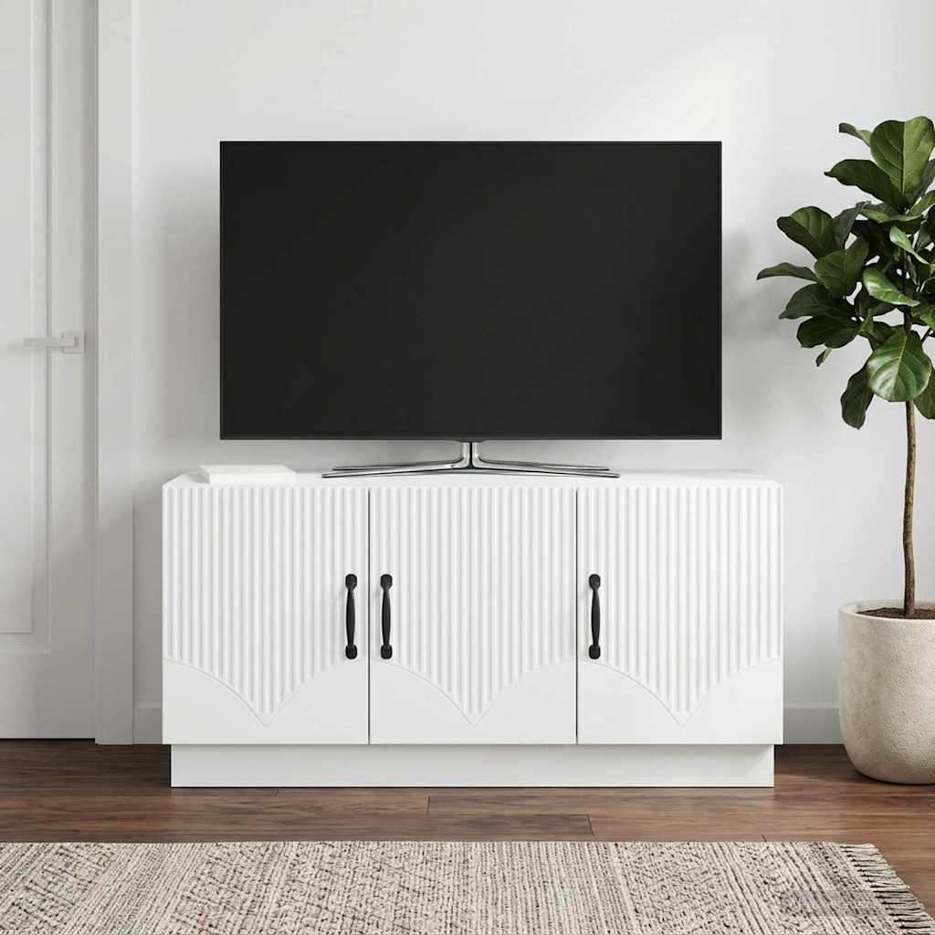 vidaXL Szafka pod telewizor Biały 99 x 34,5 x 47 cm