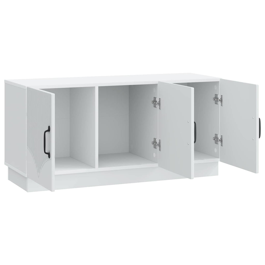 vidaXL Szafka pod telewizor Biały 99 x 34,5 x 47 cm