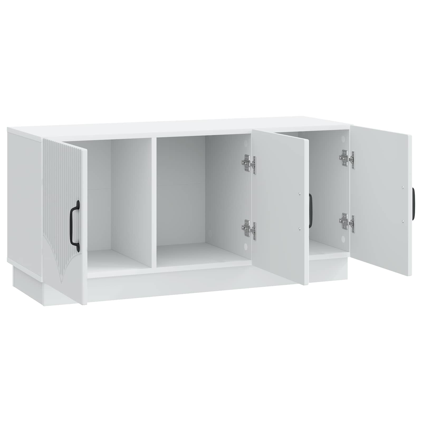 vidaXL Szafka pod telewizor Biały 99 x 34,5 x 47 cm